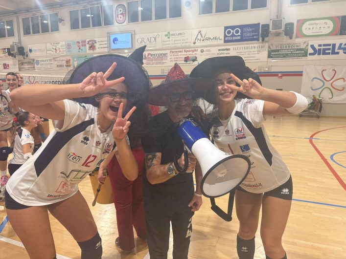 Dolcetto e scherzetto a Bellusco: l’Alessandria Volley vince la terza di fila e vola in testa alla classifica