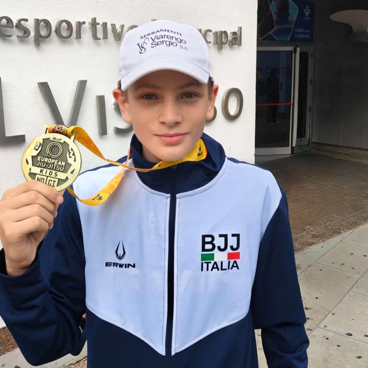 Brazilian Jiu-Jitsu: secondo bronzo europeo per il giovanissimo alessandrino Dario Formento