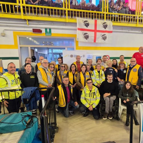Nuovo defibrillatore al Palacima di Alessandria grazie ai Lions Club