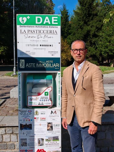 A Biella nuovi defibrillatori grazie al progetto Battikuore