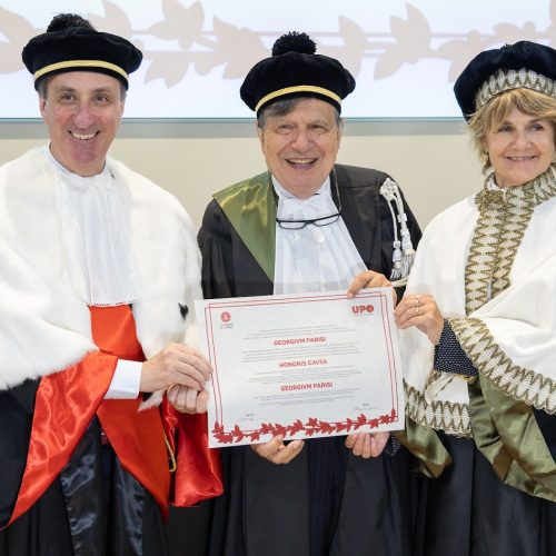 Laurea honoris causa al Premio Nobel Giorgio Parisi: rigore, curiosità e responsabilità oltre la fisica