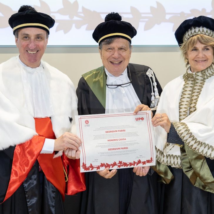Laurea honoris causa al Premio Nobel Giorgio Parisi: rigore, curiosità e responsabilità oltre la fisica