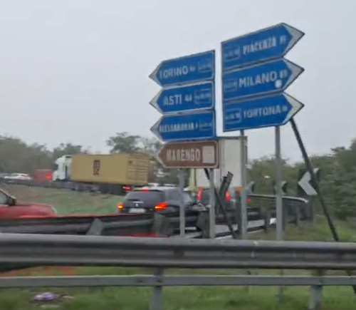 Incidente a Spinetta: traffico nuovamente regolare