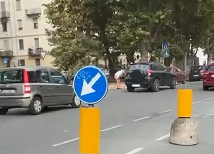 Scontro tra un’auto e uno scooter in spalto Gamondio ad Alessandria