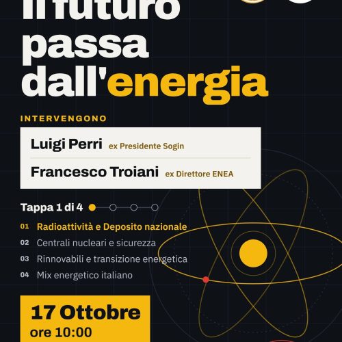 Energia, ad Alessandria il Pd avvia un ciclo di incontri: si parte da radioattività e deposito nazionale