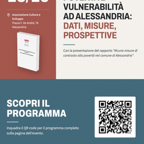 Povertà ad Alessandria: venerdì un incontro per analizzare dati e possibili interventi