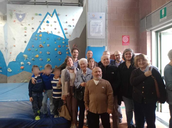 Casale Monferrato ricorda Enrico Bruschi: una targa nella palestra di arrampicata