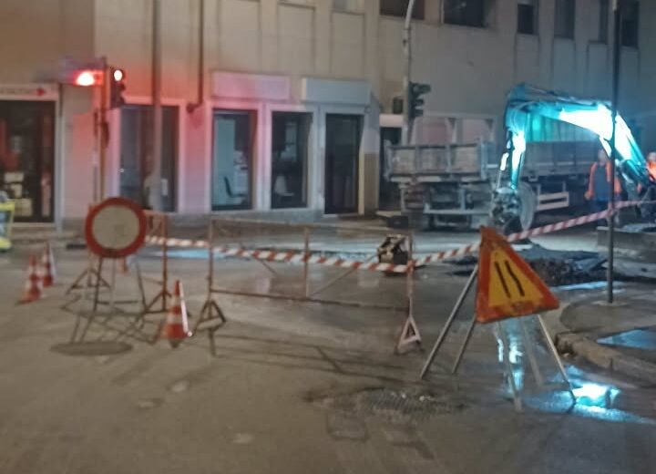 Lavori urgenti sulla rete idrica al quartiere Cristo: alcune vie senza acqua fino alle 12