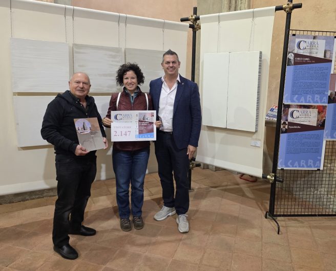 Quargnento: oltre 2 mila visitatori alla mostra dedicata a Carrà, Cacciola e all’intelligenza artificiale