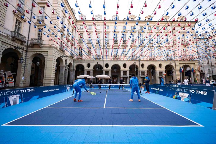 Torino aspetta le Atp Finals: tennis in piazza Palazzo di Città e un calendario di eventi dal 13 novembre