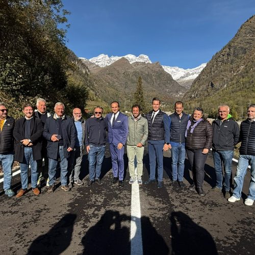 Valsesia, riapre la Sp 299 a Pietre Gemelle