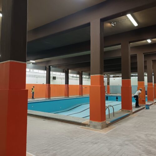 Piscina della scuola Vochieri di Alessandria verso la riapertura: finiti i lavori urgenti scattati d’estate