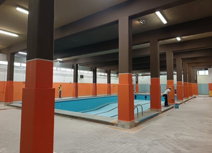 Piscina della scuola Vochieri di Alessandria verso la riapertura: finiti i lavori urgenti scattati d’estate