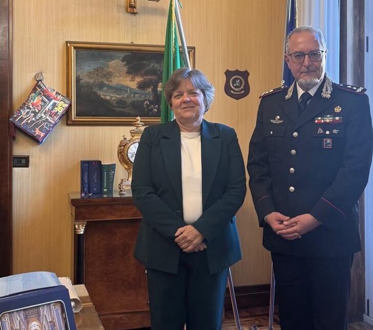 In Prefettura il saluto di commiato al Generale De Riggi, Comandante della Legione Carabinieri Lombardia