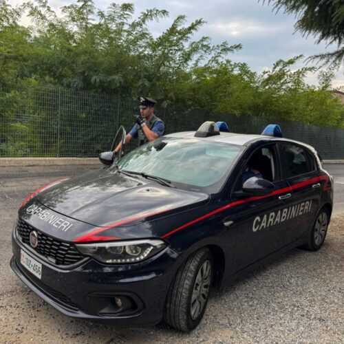 Punta una roncola alla gola della madre poi si scaglia contro i Carabinieri. Bloccato con il taser