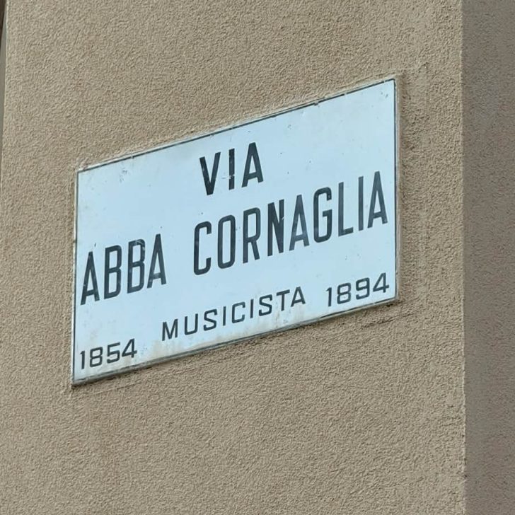 Altro refuso nella targa di una via di Alessandria: errato l’anno di nascita di Abba Cornaglia